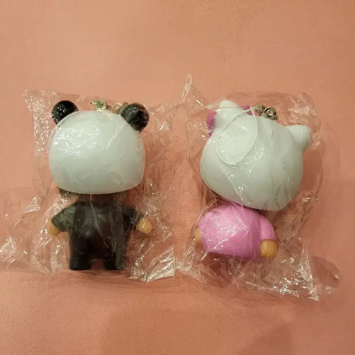 [BUNJANG] Kitty Panda Monchhichi Phone Charm Keyring Set / 키티/판다 몬치치 핸드폰고리 키링 세트