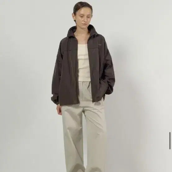[BUNJANG] Autumn Wide Banding Pants (Beige/White) / autumn wide banding pants(베이지/화이트)
