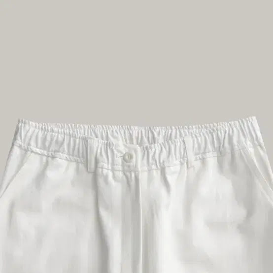 [BUNJANG] Autumn Wide Banding Pants (Beige/White) / autumn wide banding pants(베이지/화이트)