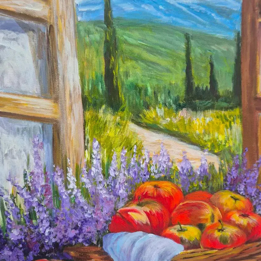 [BUNJANG] Apple Scented Window View Painting / 사과향기 나는 창가에서