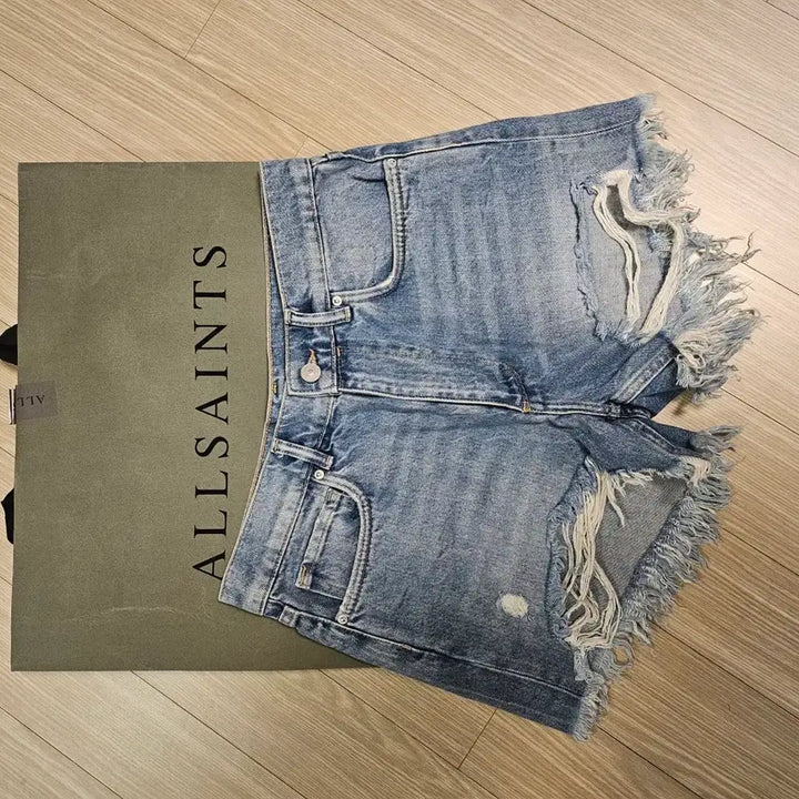 [BUNJANG] ALLSAINTS Denim Cut-off Shorts / ALLSAINTS 올세인트 데님 컷오프 숏팬츠 반바지