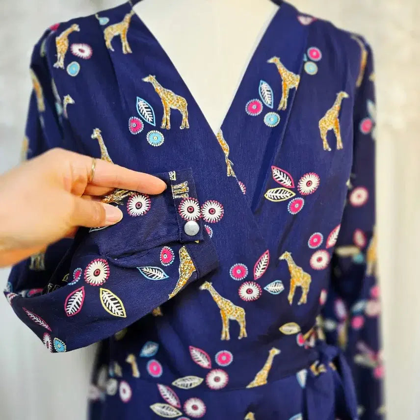[BUNJANG] Wrap Dress / 랩 원피스