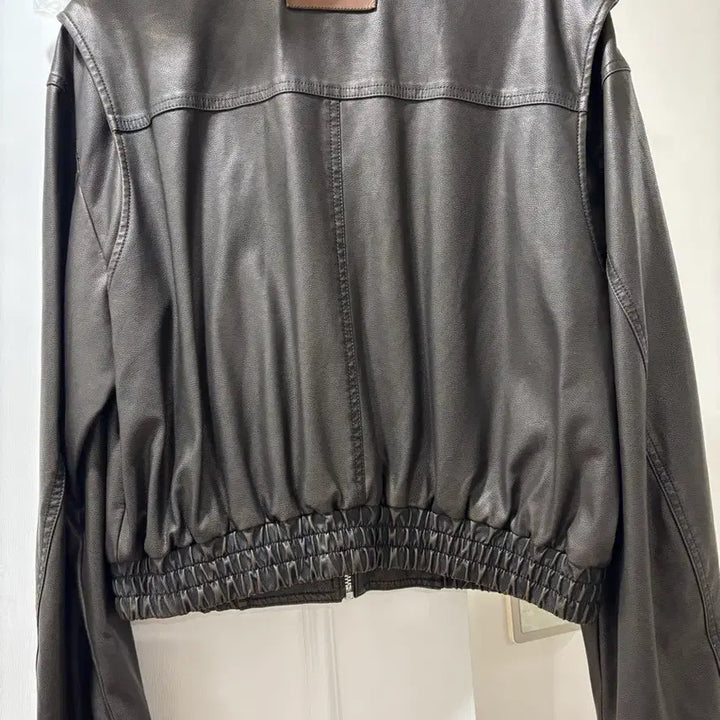 [BUNJANG] InstantFunk Eco Leather Jacket Brown / 인스턴트펑크 에코 레더자켓 브라운 (새상품)