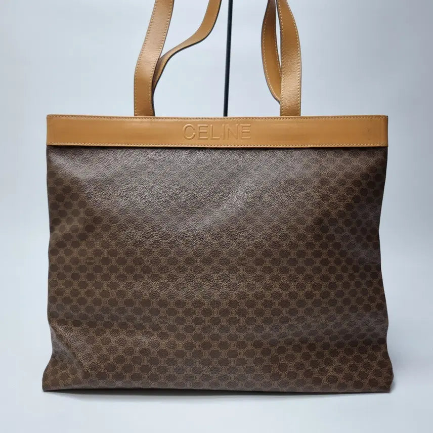 [BUNJANG] Celine Macadam Shopper Shoulder Bag / 셀린느 CELINE 로고 마카담 쇼퍼백 숄더백 라지(최상급 남녀공용)