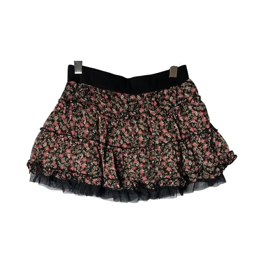 [BUNJANG] Cecil McBee Floral Lace Mini Skirt / [Cecil McBee] 세실맥비 플로럴 레이스 미니스커트