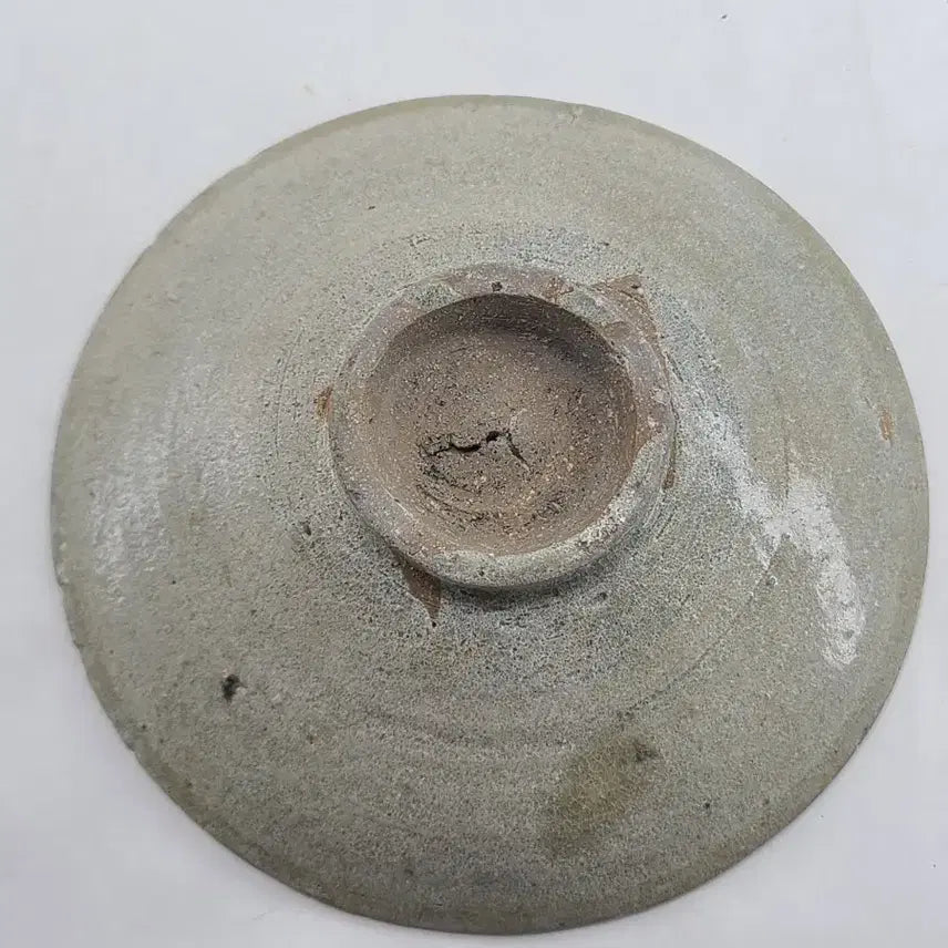 [BUNJANG] Antique Celadon Porcelain Plate / 인화문 접시