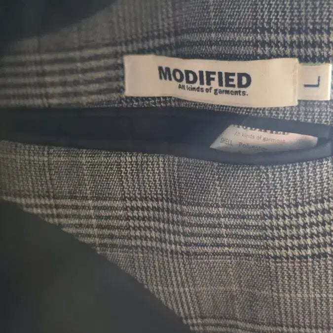 [BUNJANG] Modified Check Blazer / 모디파이드 체크블레이저 판매해요