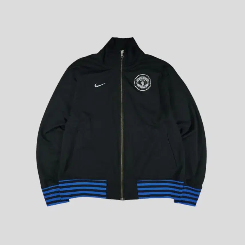 [SOLD OUT] 나이키 00s 블랙 그레이 블루 배색 스우시 로고 멘체스터 유나이티드 로
