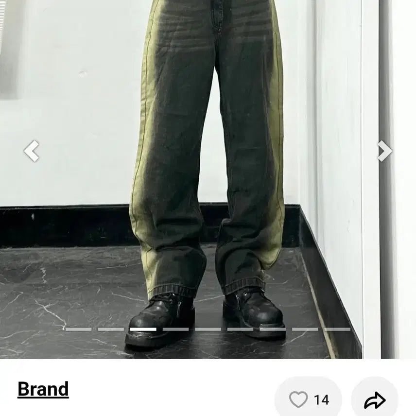 [BUNJANG] PHYPS Washed Denim Pants - L Size / 7/47 PHYPS 워싱 데님 팬츠 L사이즈