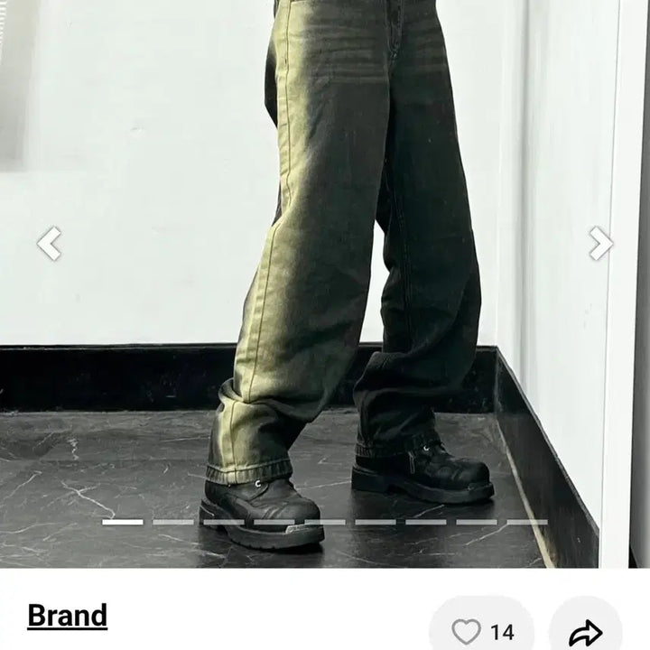 [BUNJANG] PHYPS Washed Denim Pants - L Size / 7/47 PHYPS 워싱 데님 팬츠 L사이즈