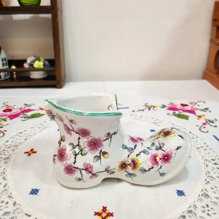 [BUNJANG] Old Foley Miniature Porcelain Boot / 빈티지 올드 폴리 미니어처 포세린 부츠