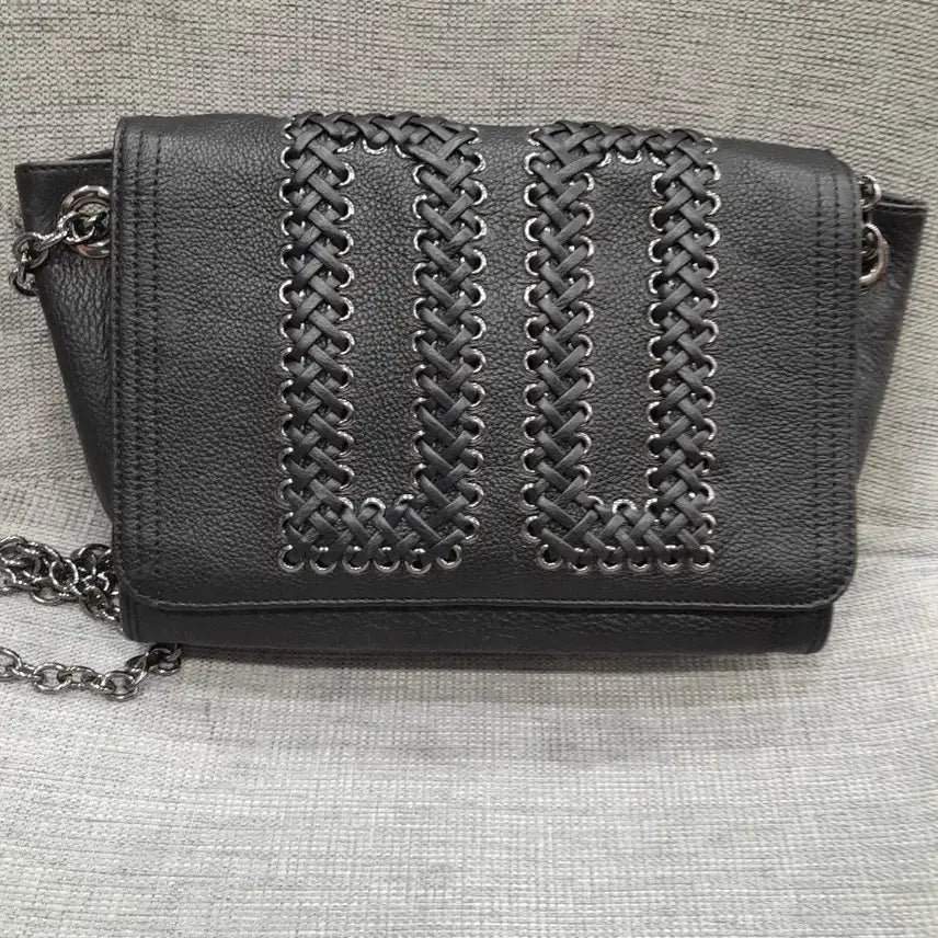 [BUNJANG] Daks Chain Cross Shoulder Bag / 닥스 체인 크로스 숄더백