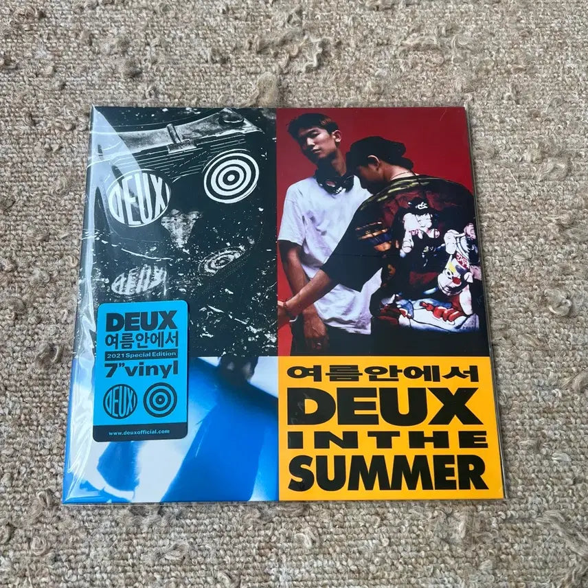 [BUNJANG] DEUX Summer Inside 7-inch LP / 듀스 여름안에서 7인치 lp (미개봉)