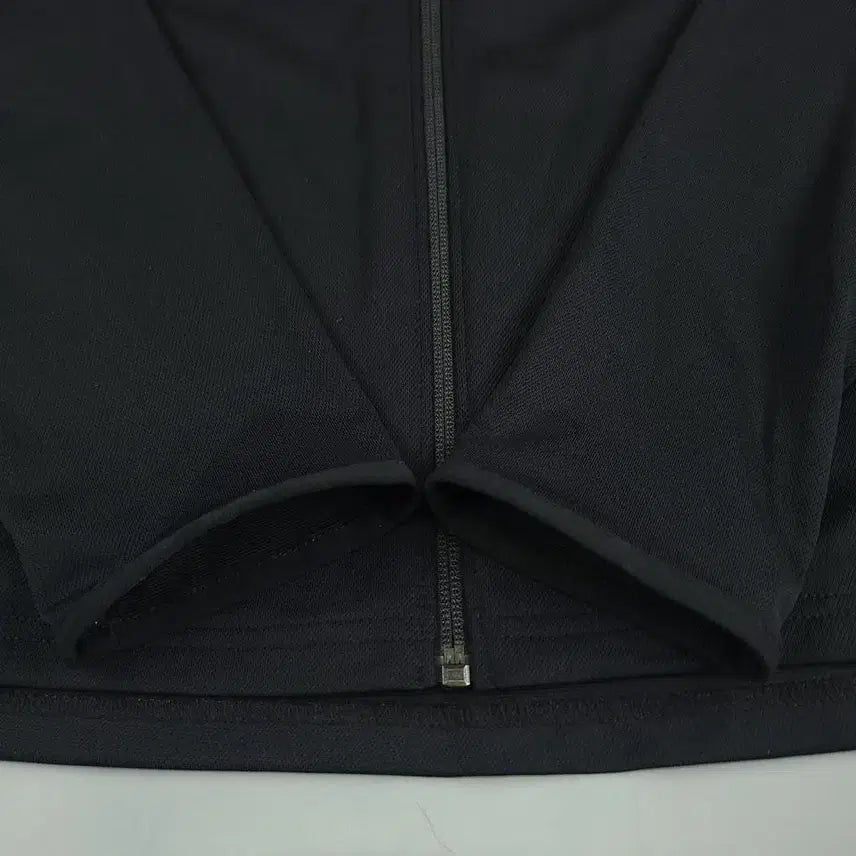 [BUNJANG] Nike Reglan Dry-Fit Track Top / 나이키 블랙 화이트 배색 스우시 로고 레글런 드라이핏 트랙탑 집업 져지
