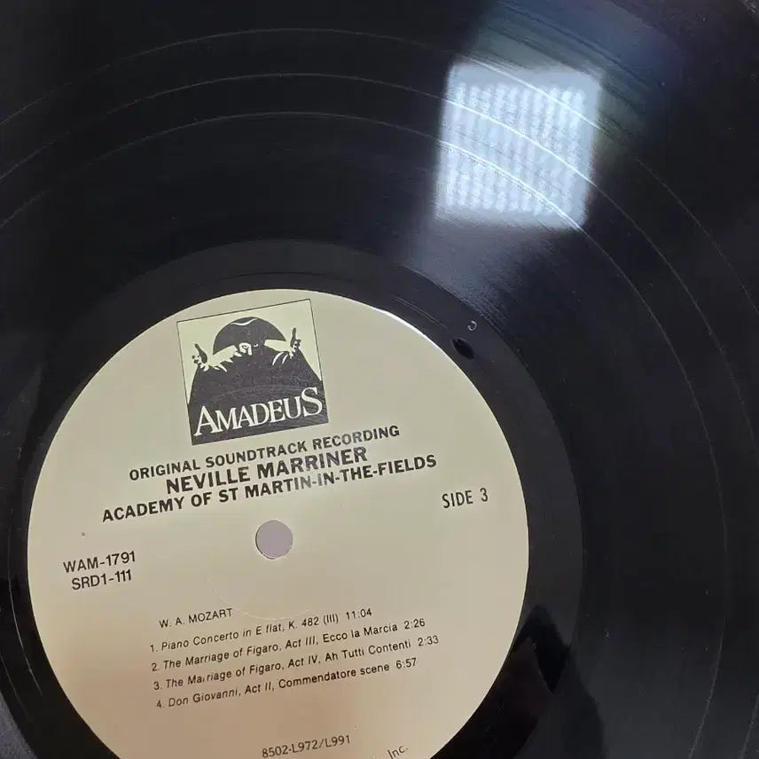 [BUNJANG] Amadeus OST 2LP Vinyl Record / 아마데우스 OST 2LP
