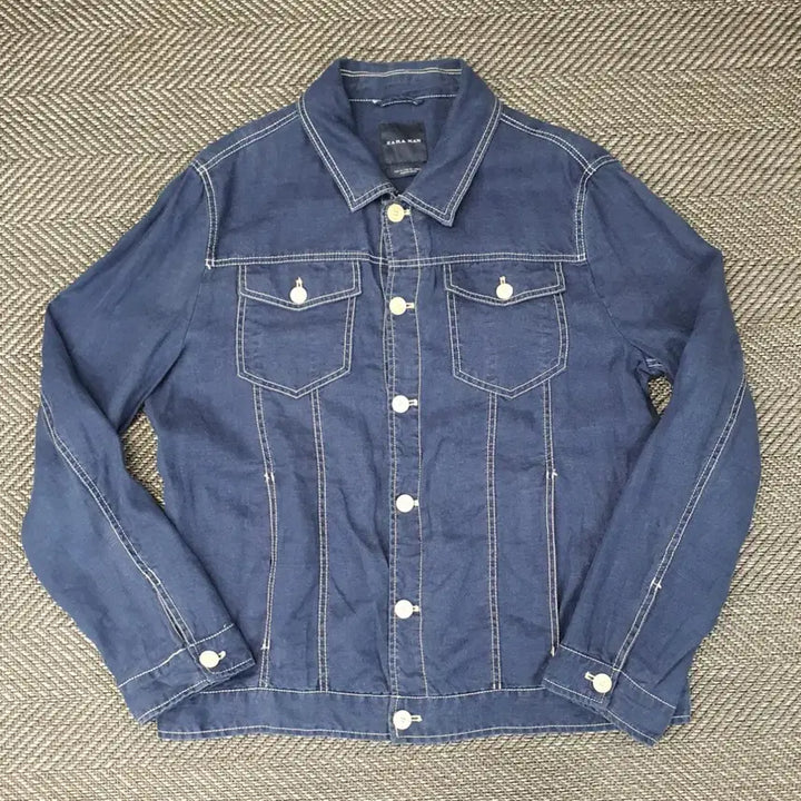 [BUNJANG] ZARA Linen Blend Jacket / 자라 마100 간절기 자켓 남자105