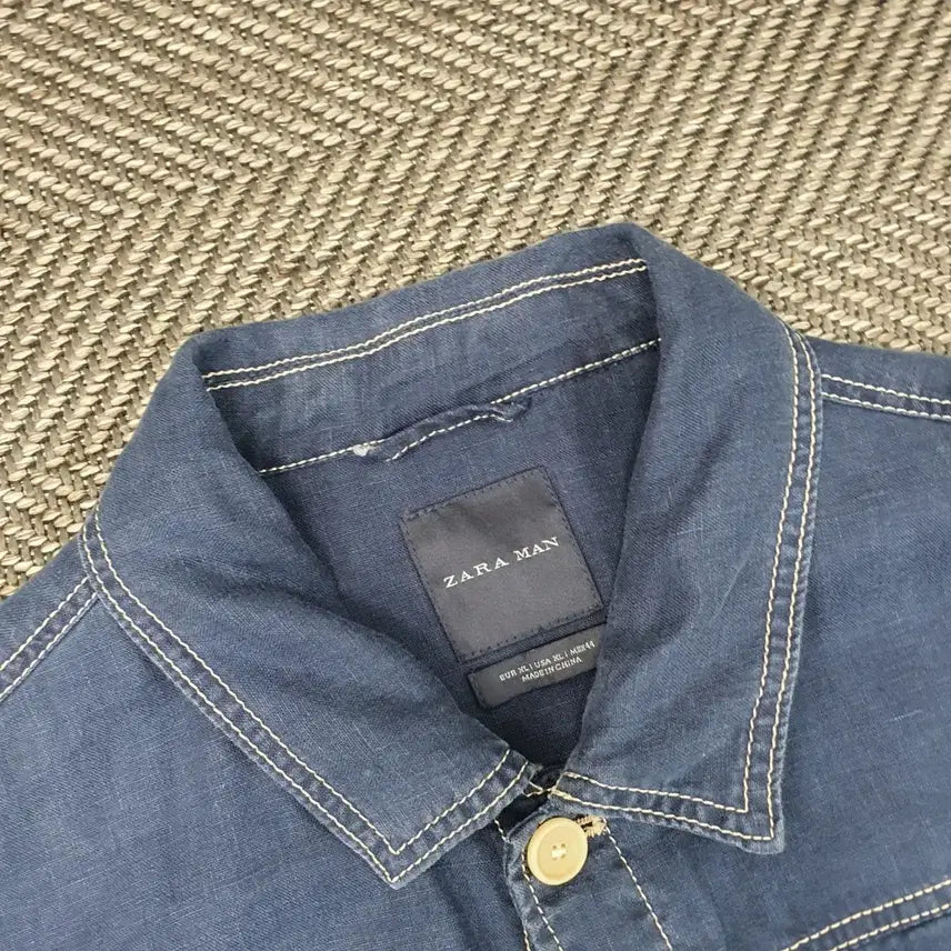 [BUNJANG] ZARA Linen Blend Jacket / 자라 마100 간절기 자켓 남자105