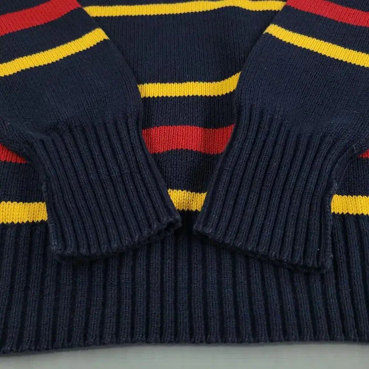 [SOLD OUT] 폴로랄프로렌 일경 90s 네이비 레드 옐로우 배색 스트라이프패턴 레드포니