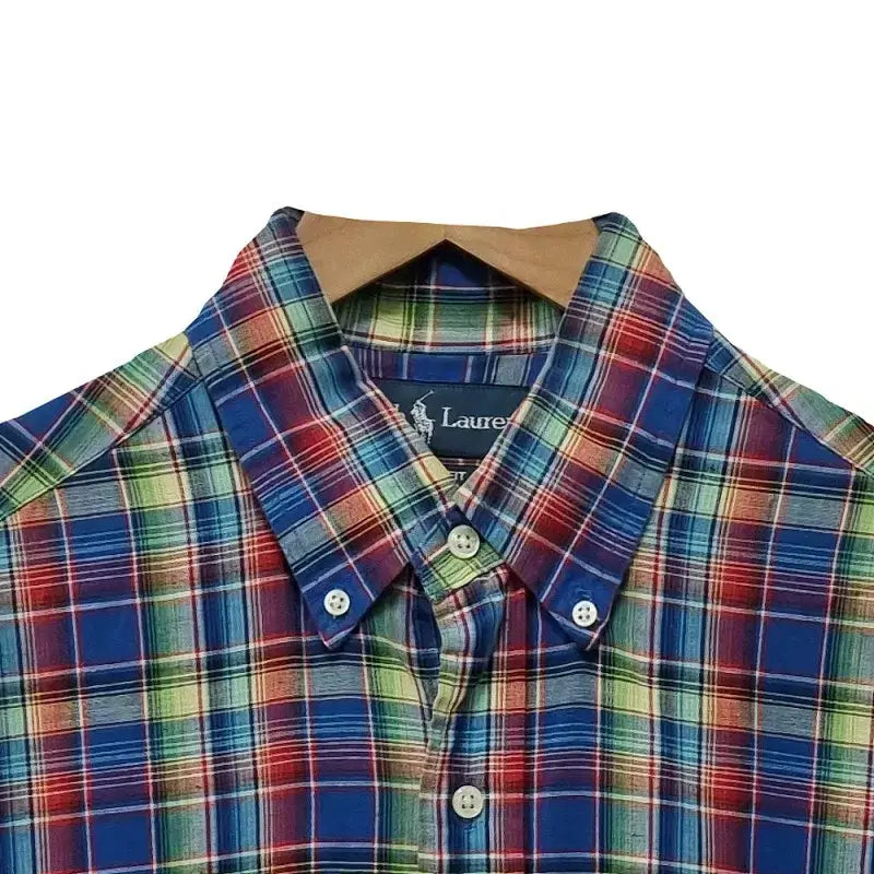 [BUNJANG] Polo Checkered Shirt / 남M/폴로 체크 셔츠