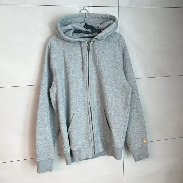 [BUNJANG] Carhartt Gray Hoodie Zip-up (M) / 칼하트 그레이 후드집업 (M)