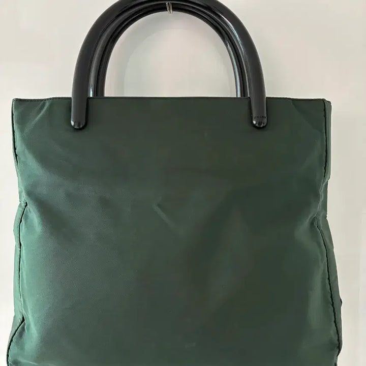 [SOLD OUT] Prada 프라다 다크그린 나일론 테수토 미니 토트백 게런티 카드 포함