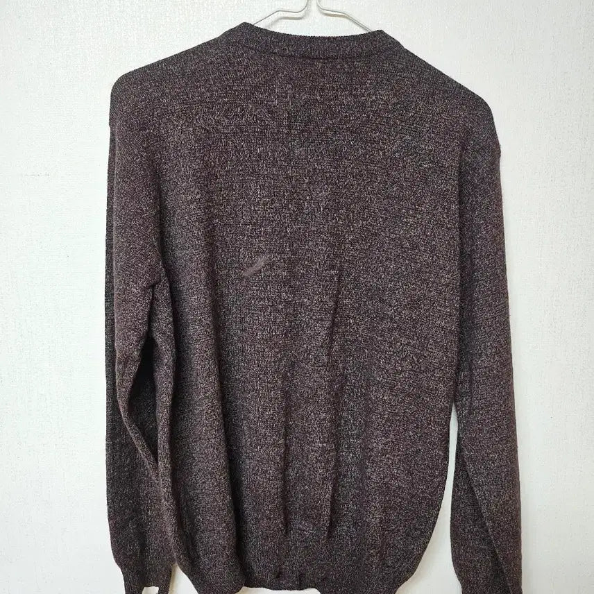 [BUNJANG] Lacoste Argyle Brown Cardigan (Size 90) / 라코스테 아가일 브라운 가디건 90