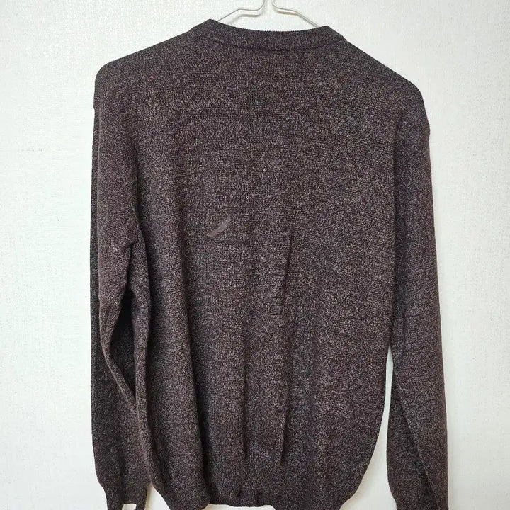 [BUNJANG] Lacoste Argyle Brown Cardigan (Size 90) / 라코스테 아가일 브라운 가디건 90