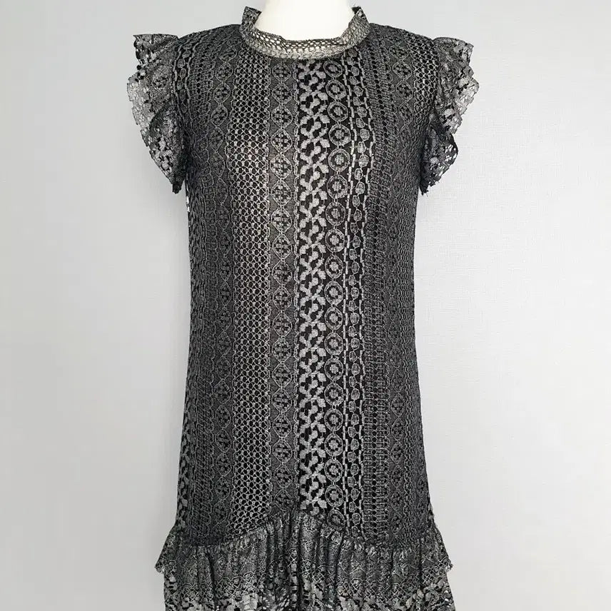 [BUNJANG] Bishop Lace Mini Dress / 비숍 레이스 미니 원피스 제작드레스 커스텀