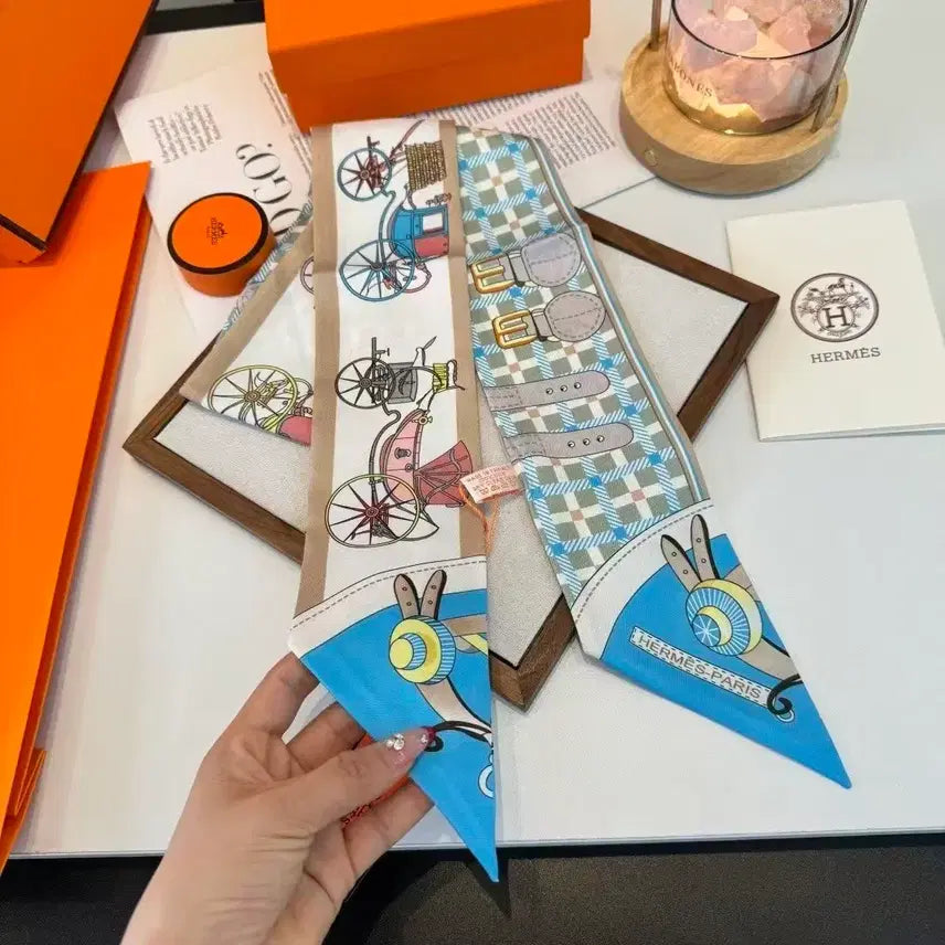 [BUNJANG] Hermès Twilly Scarf / 에르메스 트윌리 스카프