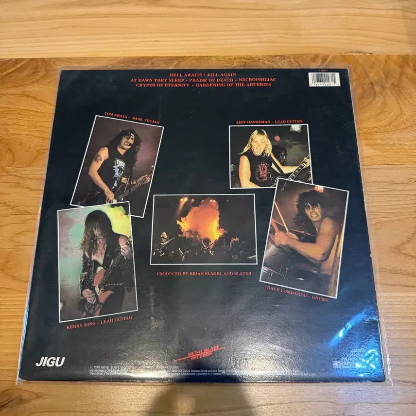[BUNJANG] Slayer Hell Awaits Vinyl LP / Slayer lp hell awaits 바이닐 라이센스