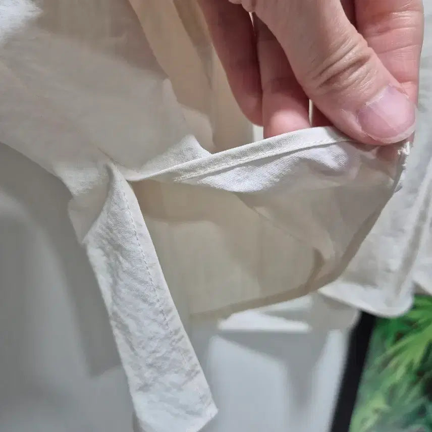 [BUNJANG] Day Beige Short Sleeve Blouse / (타임세일)(새상품)Day 베이지 반팔 블라우스
