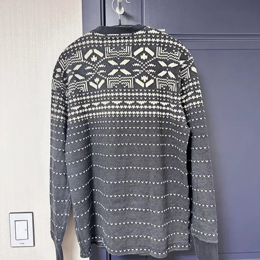 [SOLD OUT] RRL 네이티브 자카드 헨리넥 M