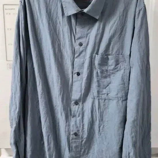 [SOLD OUT] COS 코스 블루 셔츠 남방