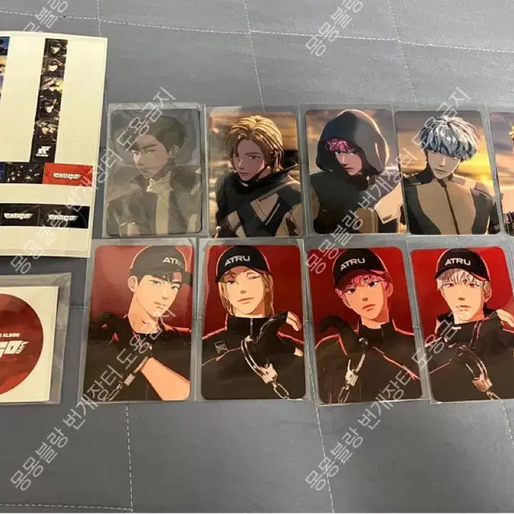 [SOLD OUT] 플레이브 케타포 럭키드로우 미공포 + 음료 포카 +로고 스티커+네임스티커