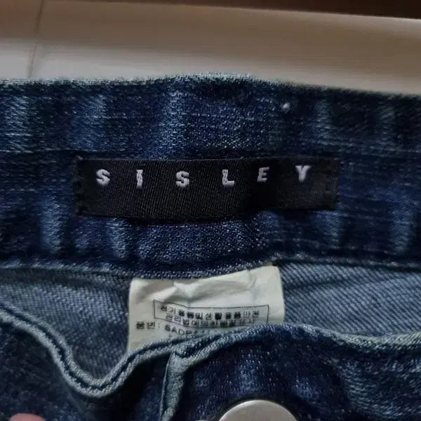[BUNJANG] Sisley Slim Fit Denim Pants / 여55/시슬리 21SS 슬림핏 데님 팬츠