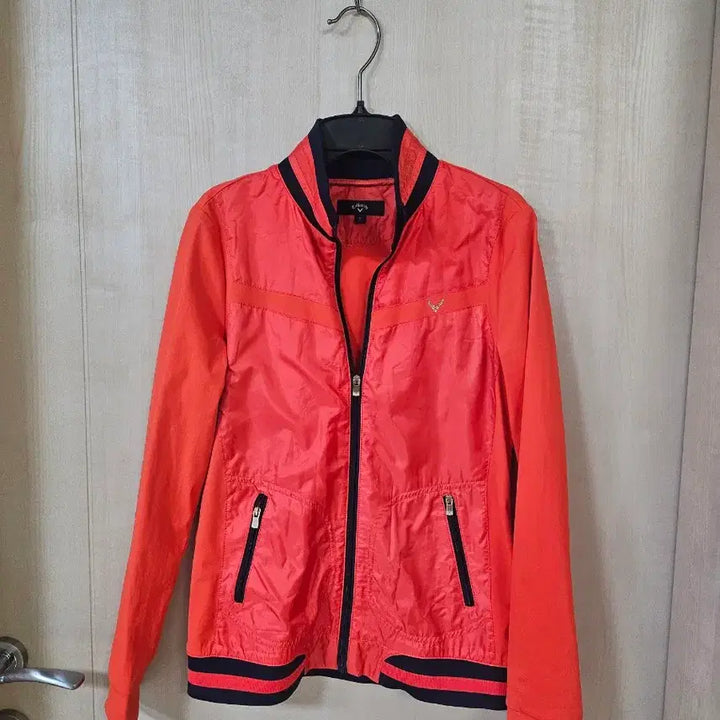 [BUNJANG] Adidas Orange Windbreaker Jacket / 아디다스 오렌지색 바람막이 자켓 90