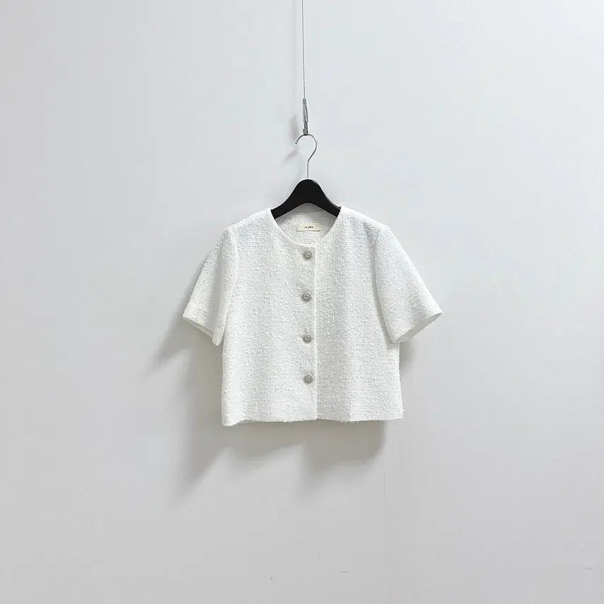 [SOLD OUT] 르플레인 썸머 반팔 트위드 자켓