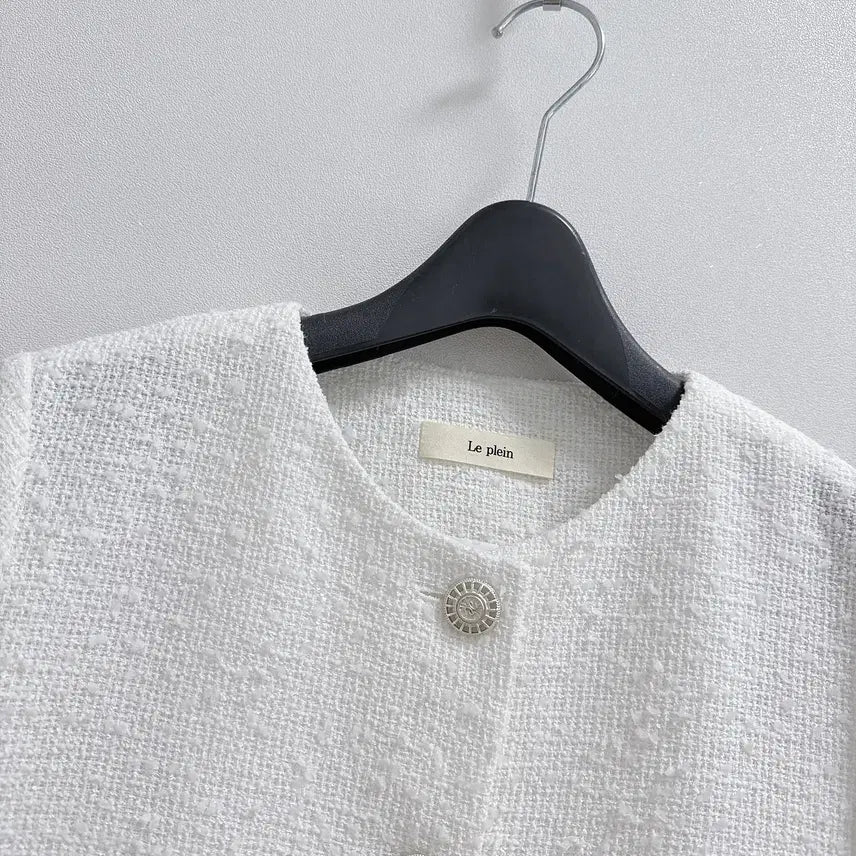 [SOLD OUT] 르플레인 썸머 반팔 트위드 자켓