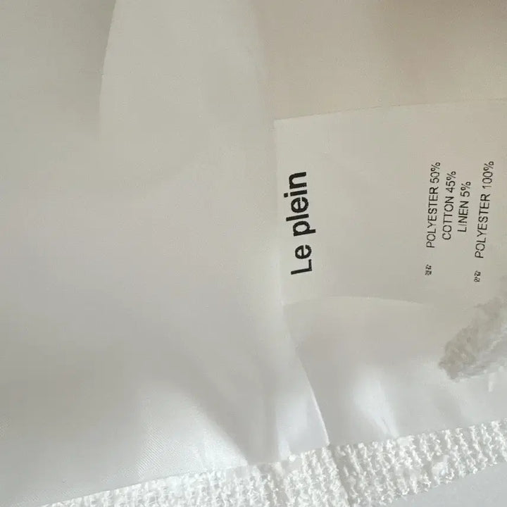 [SOLD OUT] 르플레인 썸머 반팔 트위드 자켓