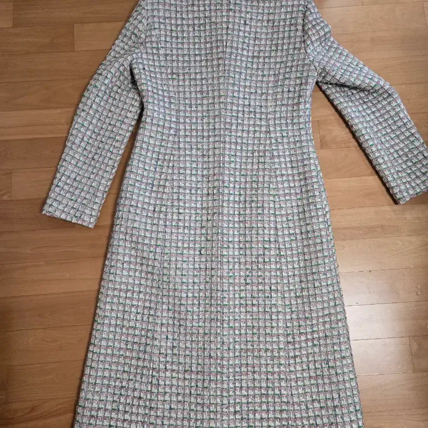 [BUNJANG] MojoSphin Tweed Long Coat / 모조에스핀 트위드 코트