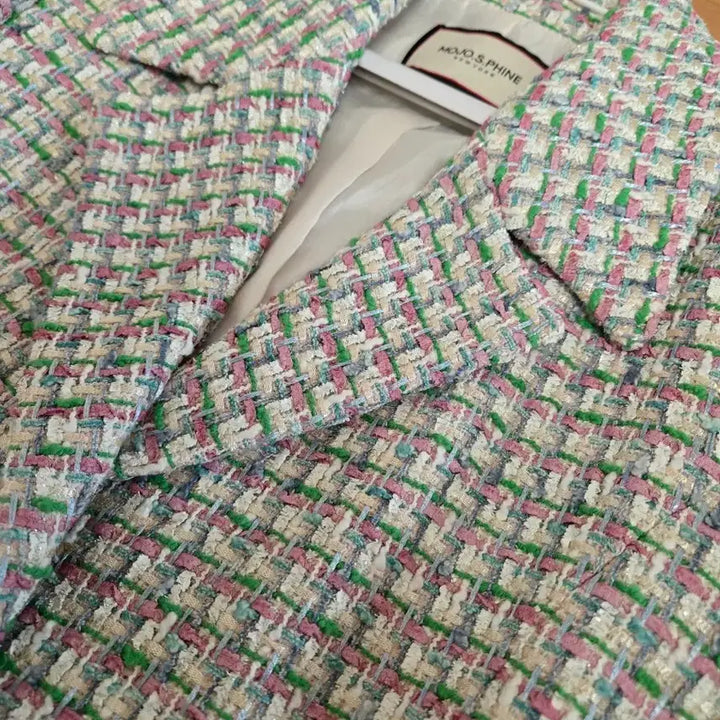 [BUNJANG] MojoSphin Tweed Long Coat / 모조에스핀 트위드 코트