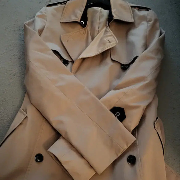 [BUNJANG] Roem Beige Half Coat / 로엠 반코트