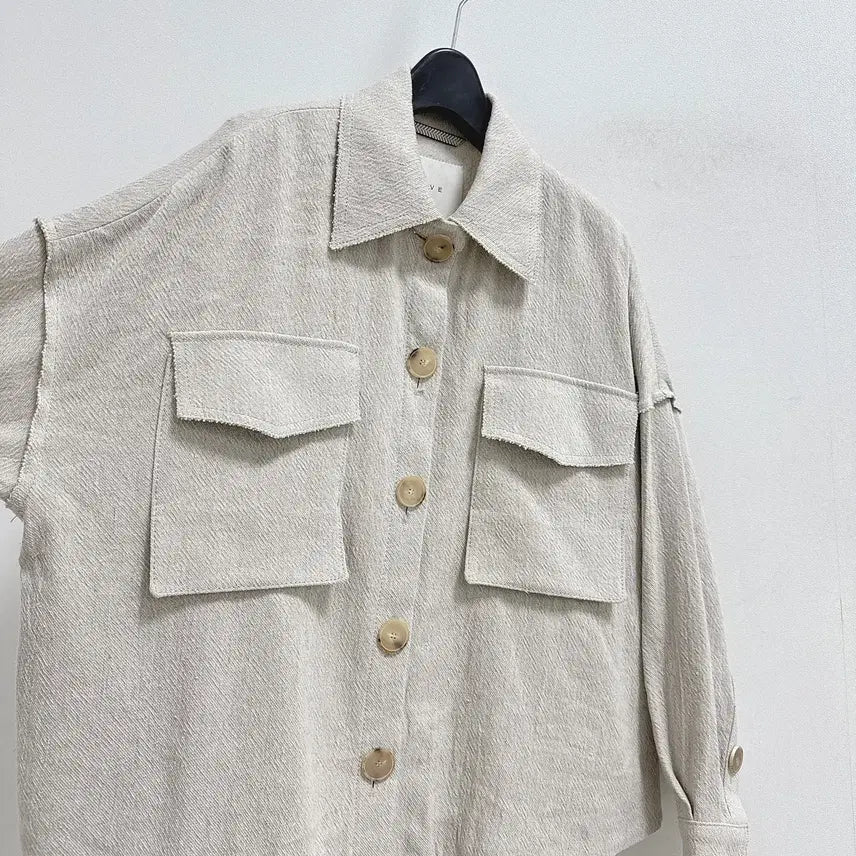 [BUNJANG] MOVB Loose Fit Linen Jacket / 모브 루즈핏 린넨 자켓