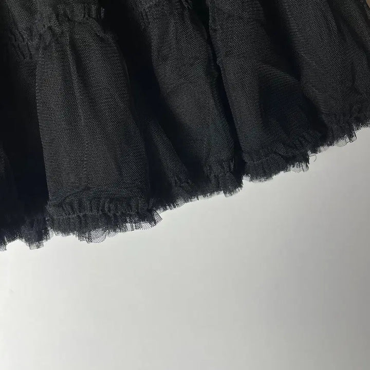 [SOLD OUT] [Tralala] 트랄라라 큐빅 레이스 미니스커트