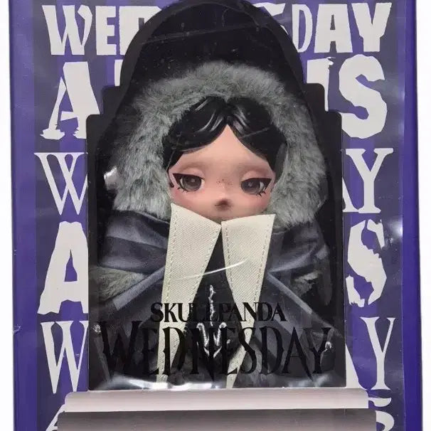[BUNJANG] Skullpanda Wednesday Figure / 스컬판다 웬즈데이(미개봉)
