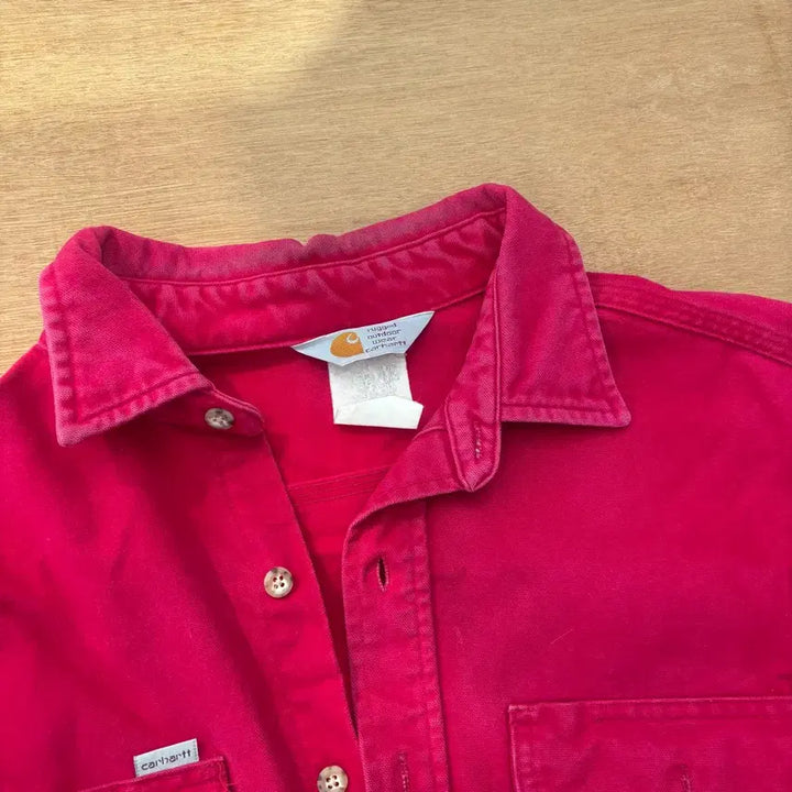 [BUNJANG] Carhartt Red Work Shirt / Carhartt Washed Red Work Shirt  칼하트