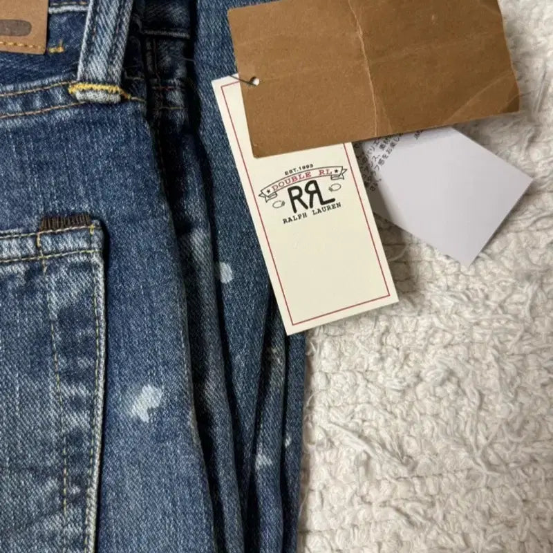 [SOLD OUT] RRL 디스트레스트진 스트레이트 30/32