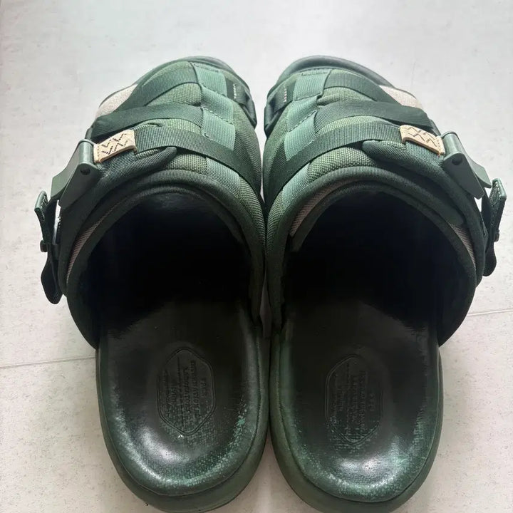 [BUNJANG] Visvim Christo Two-Tone Green Sandals / 비즈빔 크리스토 투톤 그린 L