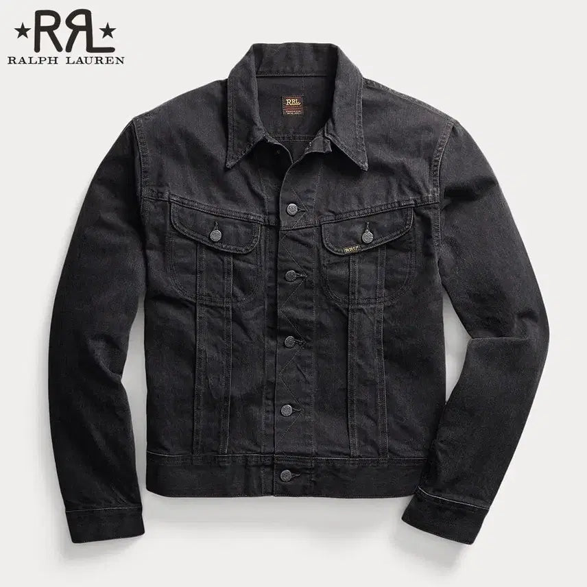 [SOLD OUT] RRL 랄프로렌 블랙 데님 자켓