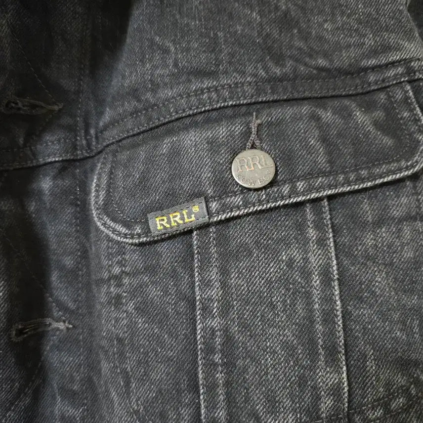 [SOLD OUT] RRL 랄프로렌 블랙 데님 자켓